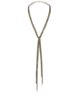 1L014 LARIAT NECKLACE | OFF WHITE