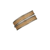1D006 DOUBLE WRAP BRACELET | GOLD - Marie Laure Chamorel