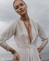 1M001 LARIAT NECKLACE | GOLD - Marie Laure Chamorel