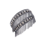1M014 DOUBLE WRAP BRACELET | GREY - Marie Laure Chamorel