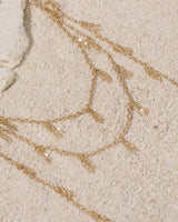 N° 944 MULTI TWIST LARIAT NECKLACE | GOLD BEIGE
