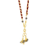 N° 1006 NECKLACE | GOLD RED