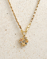 N° 977 NECKLACE | GOLD BROWN CARAMEL