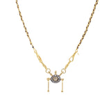 N° 990 NECKLACE | GOLD BROWN