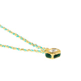 N° 992 NECKLACE | GOLD TURQUOISE