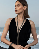 1L015 DOUBLE WRAP BRACELET | BLACK