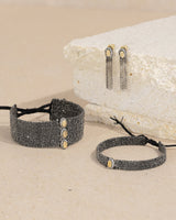 N° 936 EARRING | RUTHENIUM