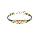 N° 965 BRACELET | GOLD GREEN YELLOW - Marie Laure Chamorel