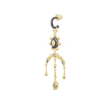 N° 973_UNIT EARRING | GOLD - Marie Laure Chamorel