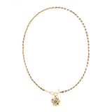 N° 977 NECKLACE | GOLD BROWN CARAMEL - Marie Laure Chamorel