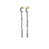 N° 988 EARRING | RUTHENIUM - Marie Laure Chamorel