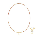 N° 989 NECKLACE | GOLD RED - Marie Laure Chamorel