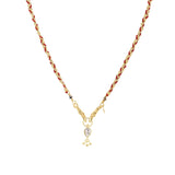 N° 989 NECKLACE | GOLD RED - Marie Laure Chamorel