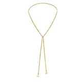 N° 826 LARIAT NECKLACE | GOLD