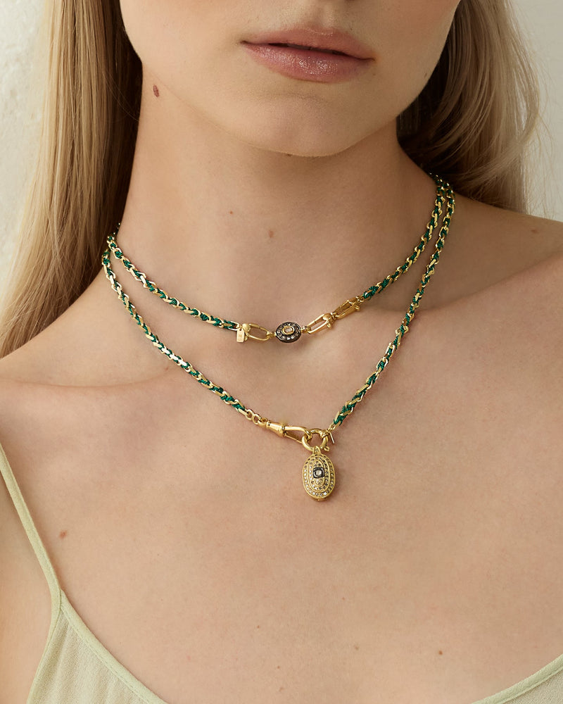 N° 951 NECKLACE | GOLD GREEN