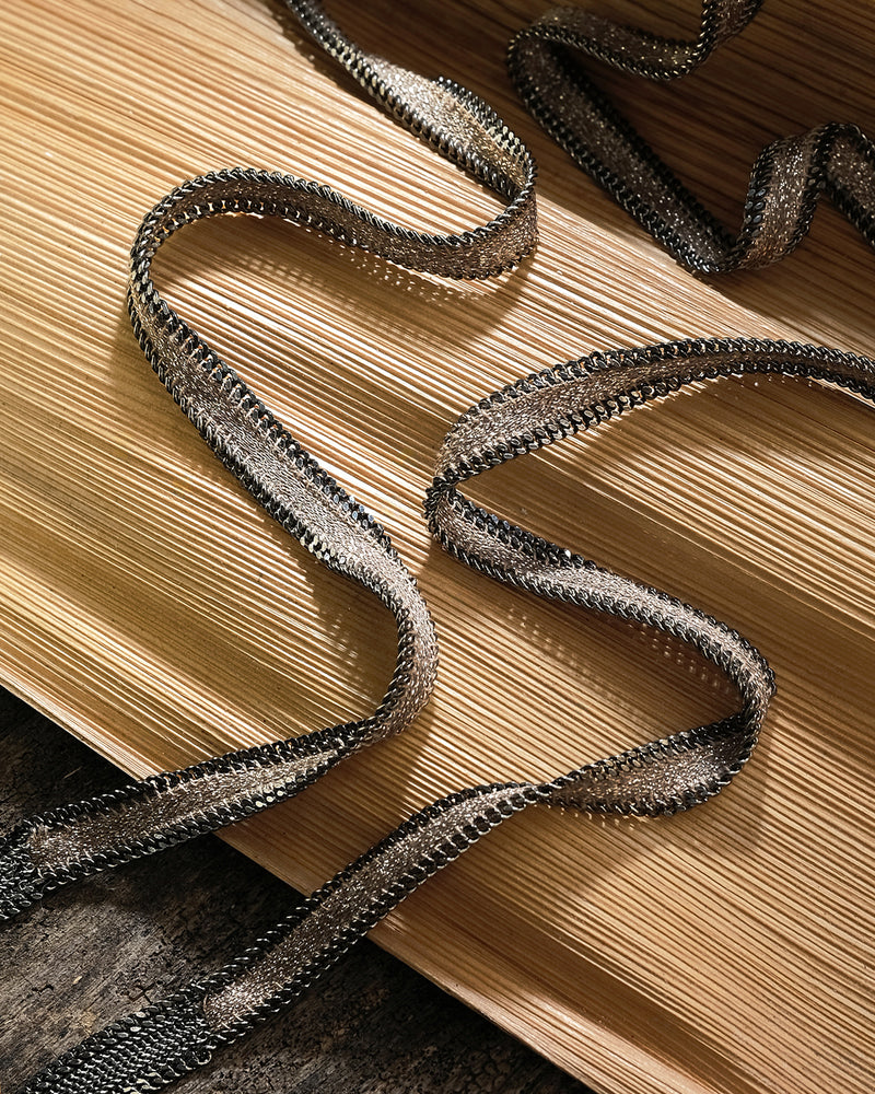 1D005 LARIAT NECKLACE | TAUPE