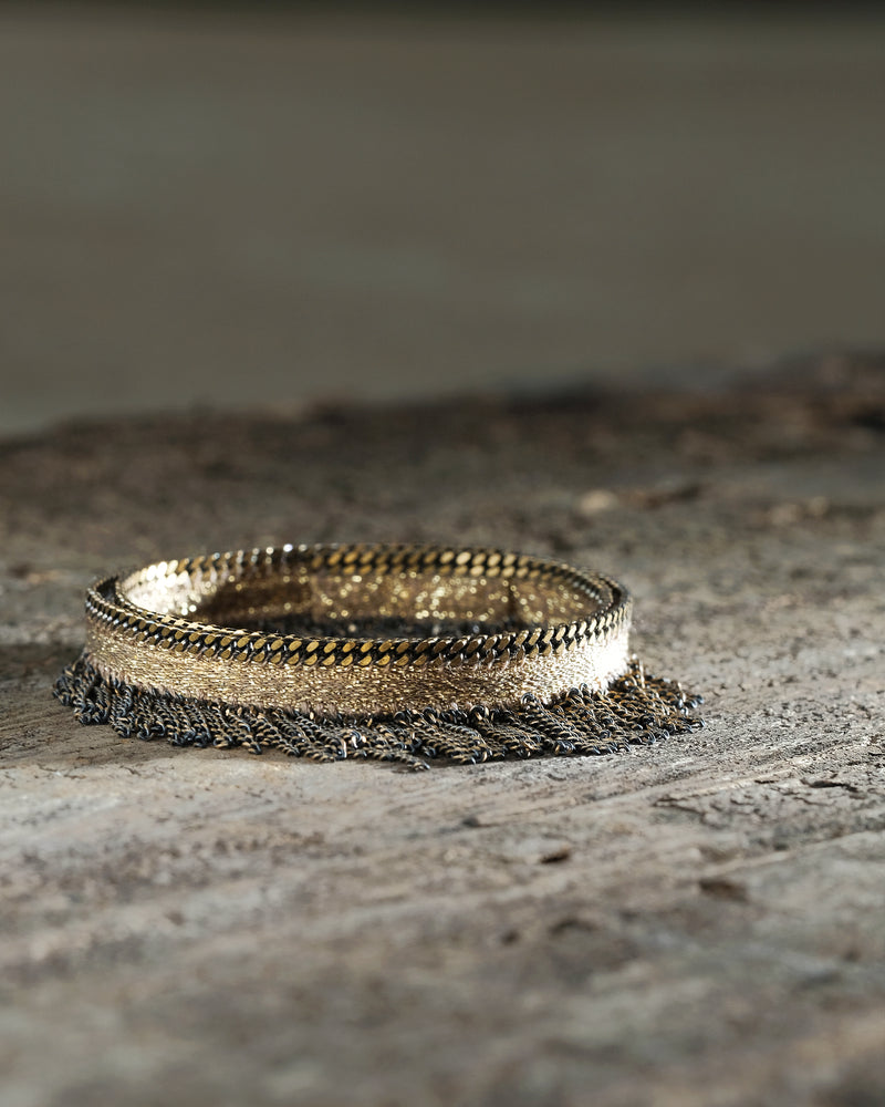 1D007 DOUBLE WRAP BRACELET | CHAMPAGNE
