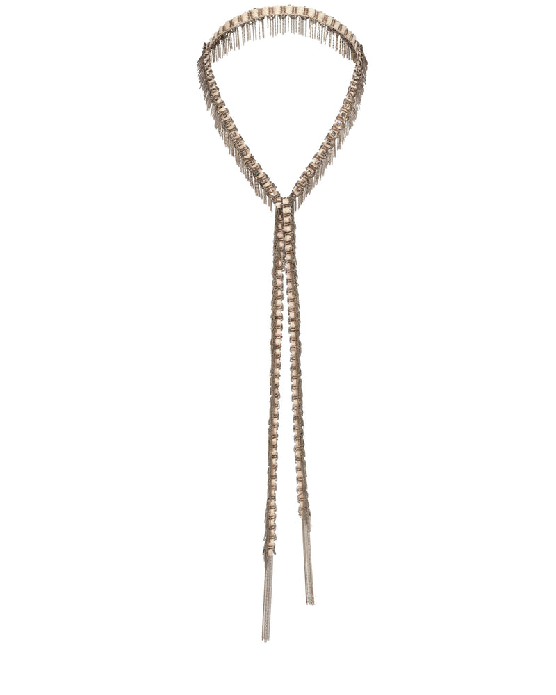 1L001 LONG NECKLACE | NUDE