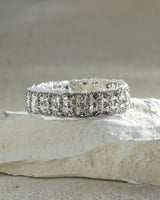 1M007 DOUBLE WRAP BRACELET | RUTHENIUM