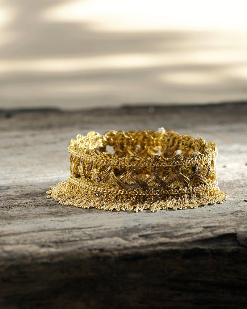 1M011 DOUBLE WRAP BRACELET | GOLD