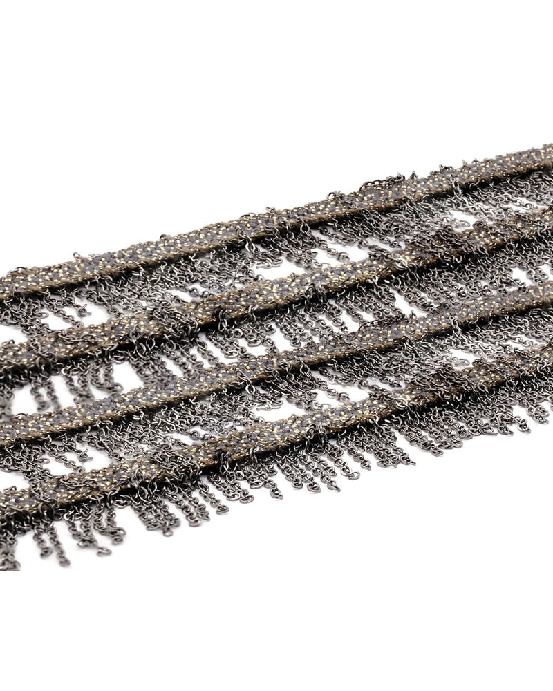 1C002 NECKLACE | RUTHENIUM - Marie Laure Chamorel