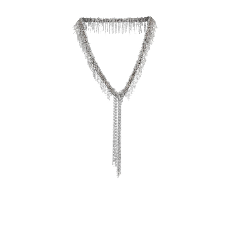 1C002 NECKLACE | WHITE BRONZE - Marie Laure Chamorel
