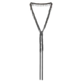 1C003 MULTI TWIST LARIAT NECKLACE | RUTHENIUM - Marie Laure Chamorel