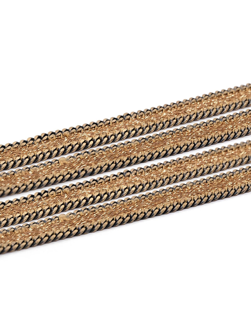 1D006 DOUBLE WRAP BRACELET | GOLD - Marie Laure Chamorel