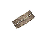 1D006 DOUBLE WRAP BRACELET | KHAKI - Marie Laure Chamorel