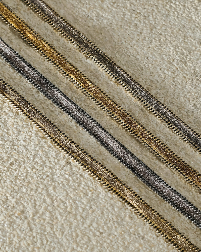 1D006 DOUBLE WRAP BRACELET | TAUPE - Marie Laure Chamorel