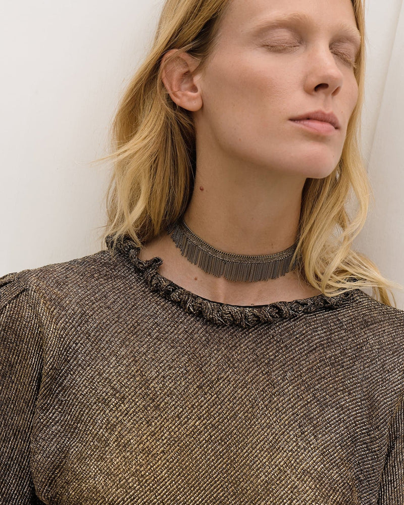 1D007 DOUBLE WRAP BRACELET | KHAKI - Marie Laure Chamorel