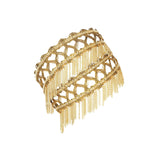 1M011 DOUBLE WRAP BRACELET | GOLD - Marie Laure Chamorel