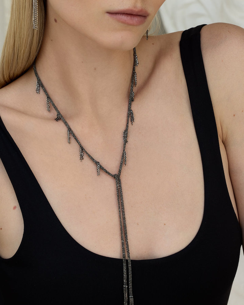 N° 943 NECKLACE | RUTHENIUM
