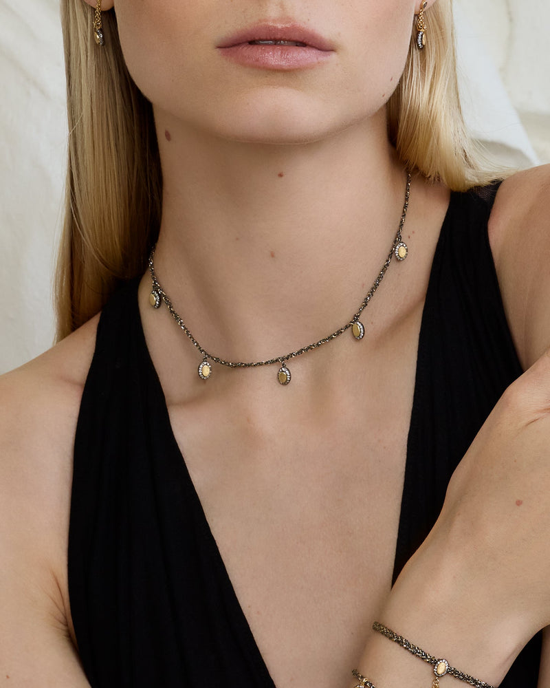 N° 925 NECKLACE | RUTHENIUM