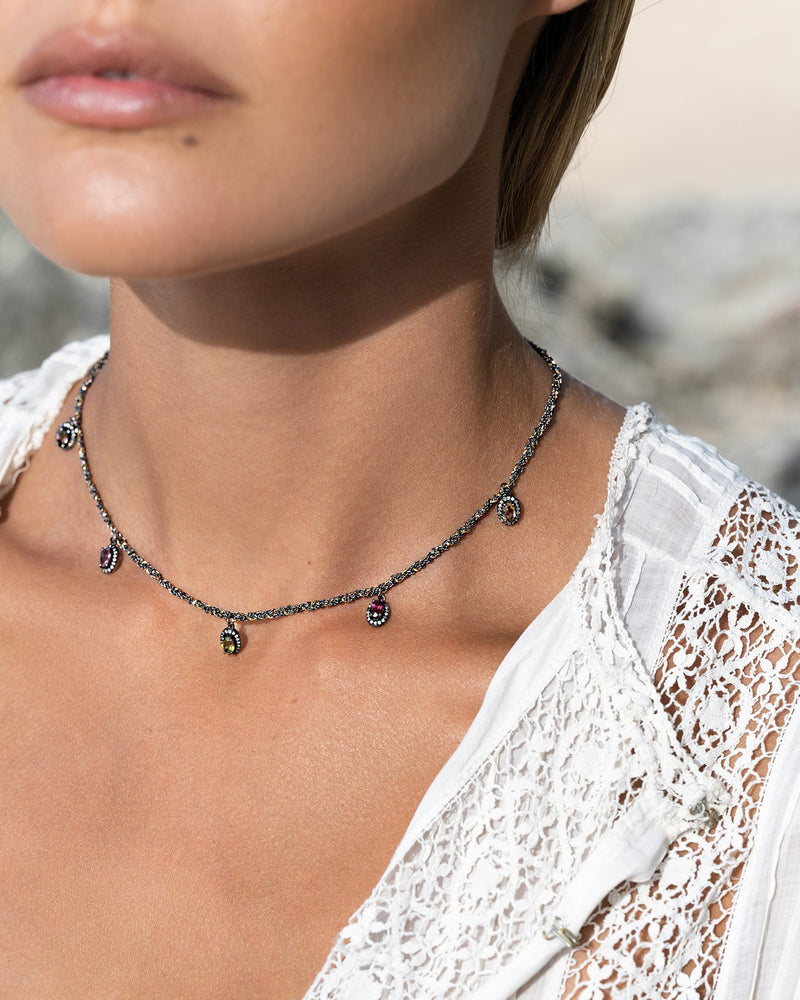 N° 870 NECKLACE | RUTHENIUM