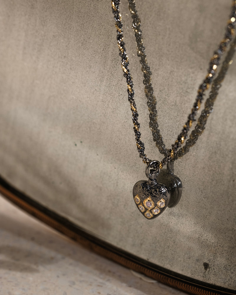 N° 890 NECKLACE | RUTHENIUM