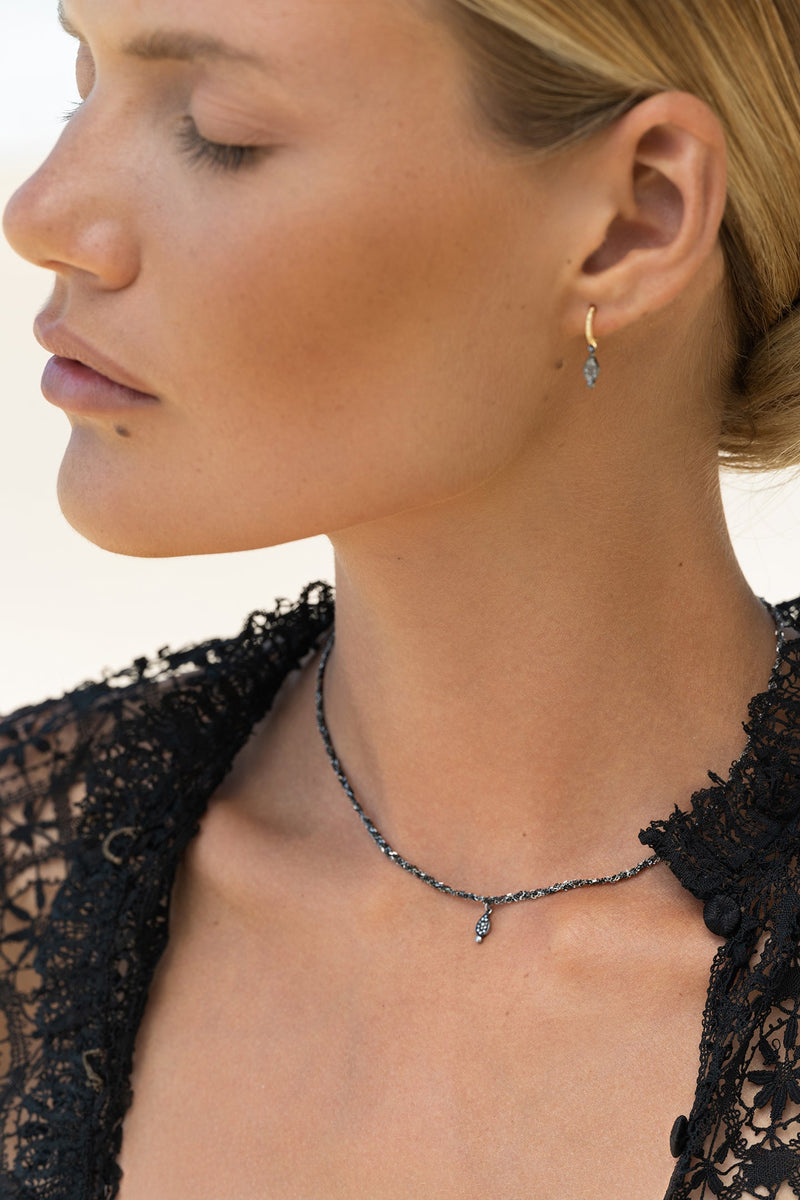 N° 864 NECKLACE | RUTHENIUM