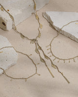 N° 650 LARIAT NECKLACE | GOLD GREY