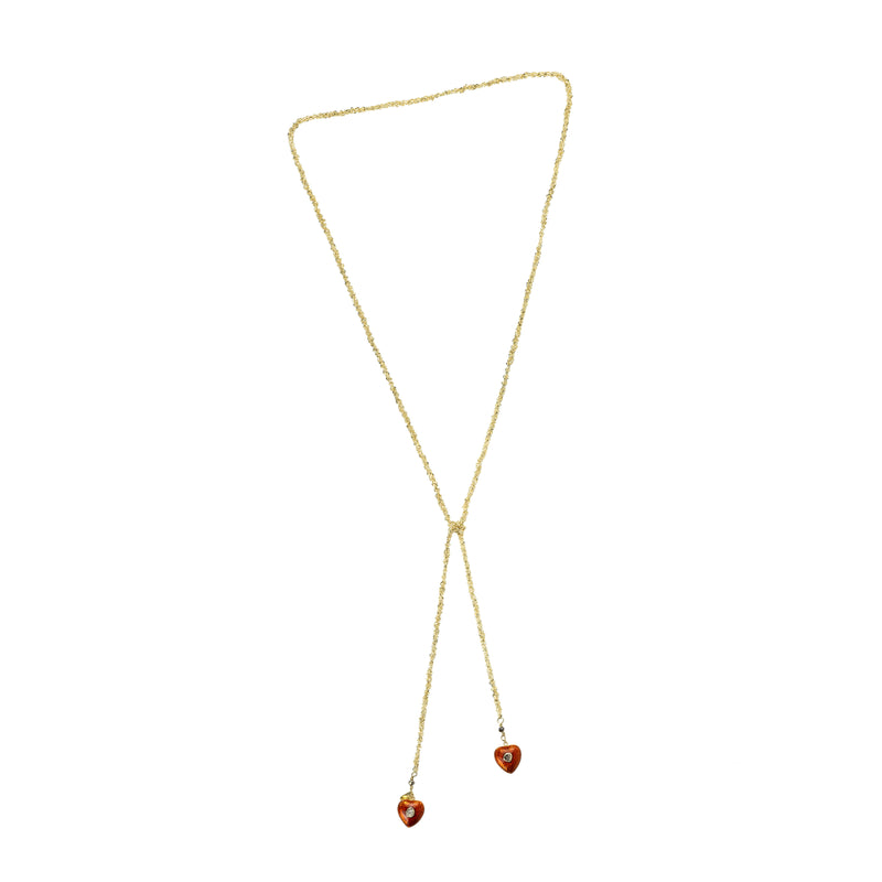 N° 683 NECKLACE | GOLD ENAMEL