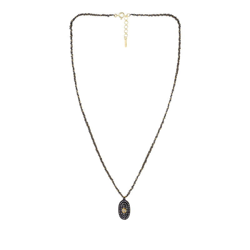 N° 861 NECKLACE | RUTHENIUM