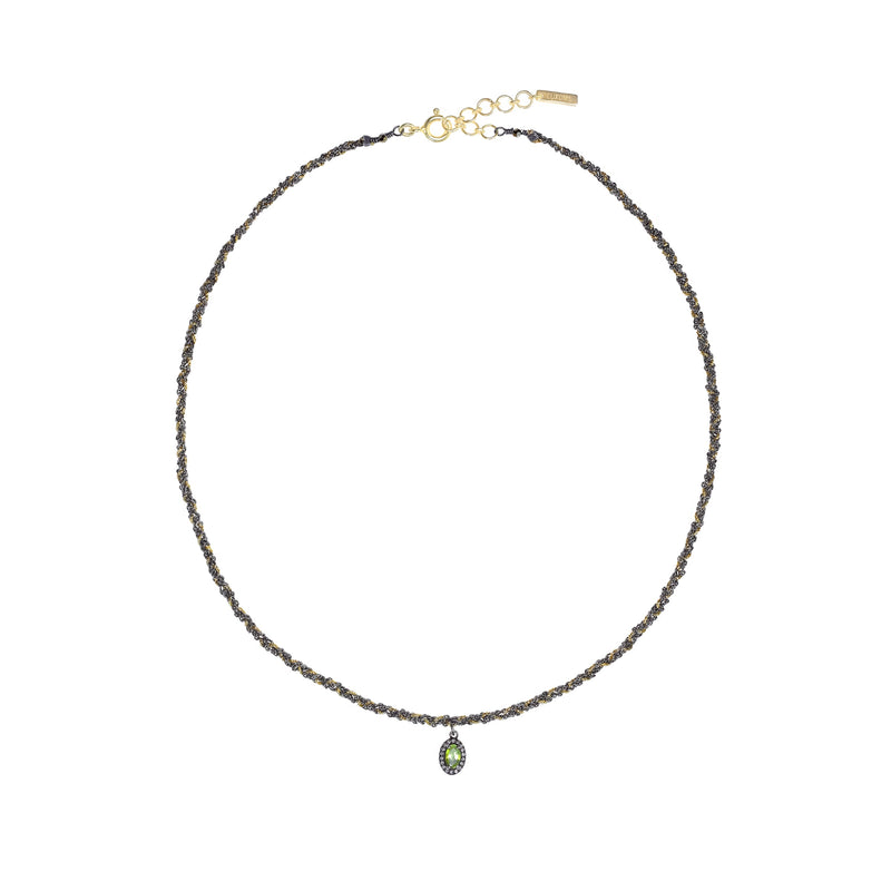 N° 871 NECKLACE | RUTHENIUM