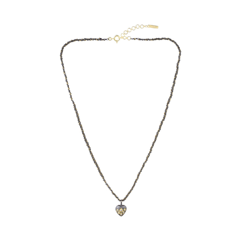 N° 890 NECKLACE | RUTHENIUM