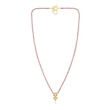 N° 898 NECKLACE | GOLD RED NAVY