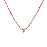 N° 900 NECKLACE | GOLD RED