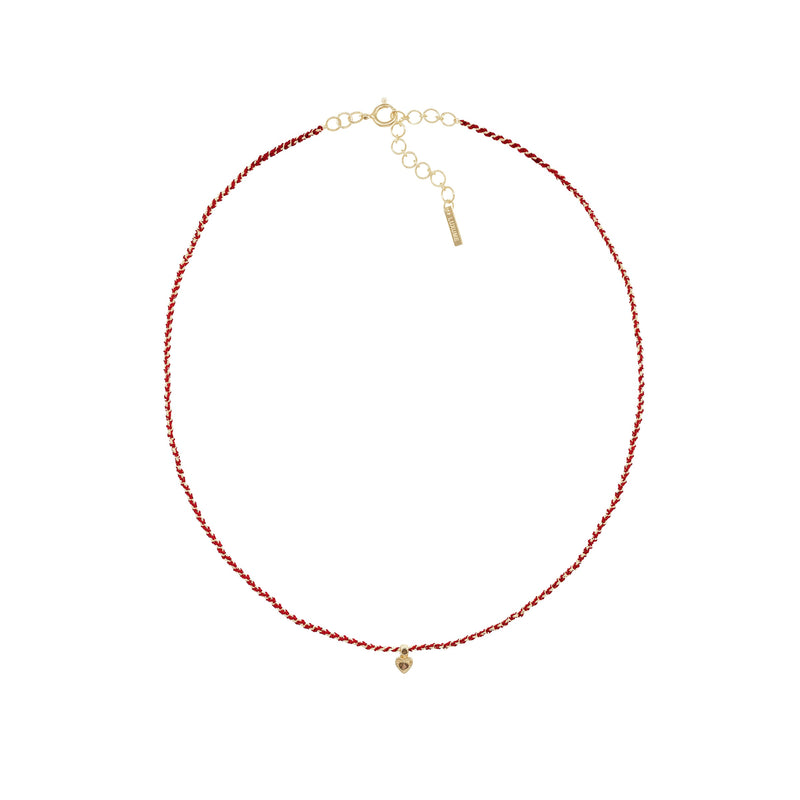 N° 900 NECKLACE | GOLD RED