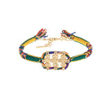 N° 906 BRACELET | GOLD GREEN YELLOW