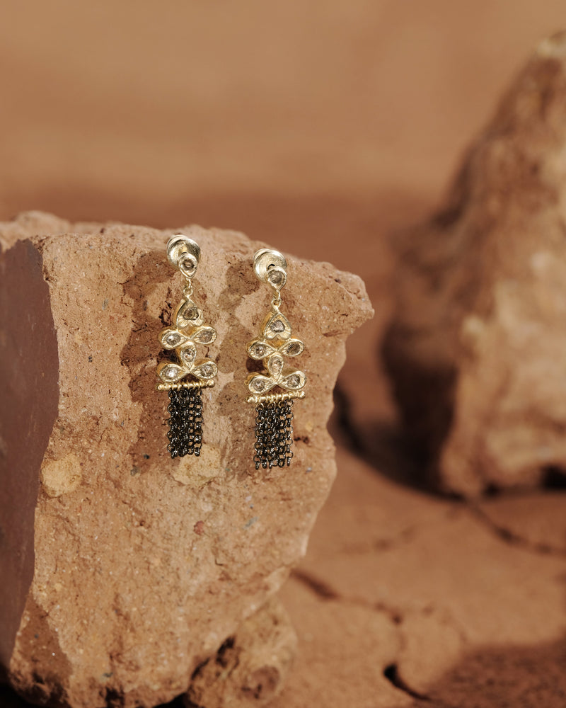 N° 911 EARRING | BICOLORE