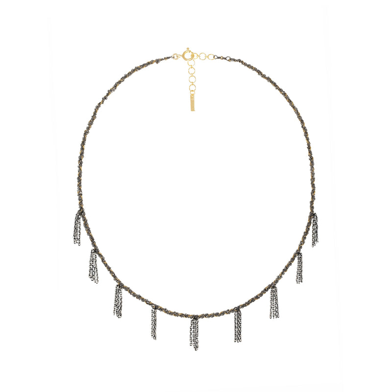 N° 941 NECKLACE | RUTHENIUM