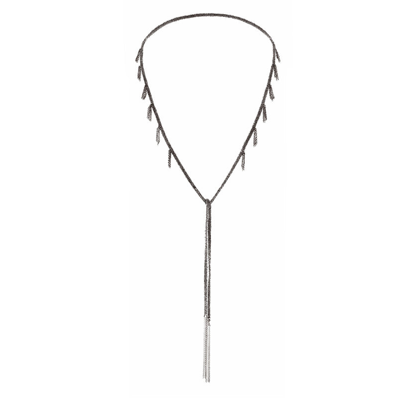N° 943 NECKLACE | RUTHENIUM
