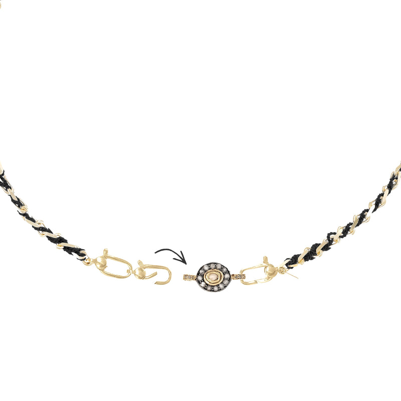 N° 952 NECKLACE | GOLD BLACK